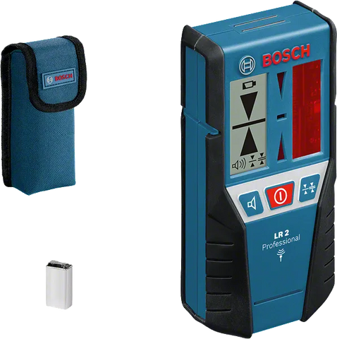 جهاز استقبال (ريسيفر)  مخصص لاجهزة المستويات حتى  50 متر BOSCH  - LR2