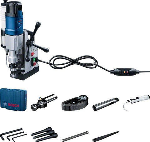 شنيور 50 مم 1200 وات مع ستاند مغناطيسي BOSCH -  GBM 50-2  - 06011B4020