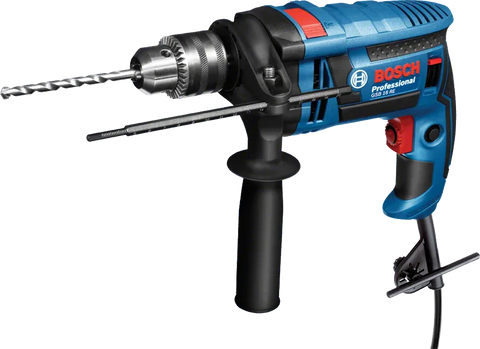 شنيور 16 ظرف 13 مم 750 وات -عادة و دقاق  0-2600 لد  - BOSCH  GSB 16RE,Carry case