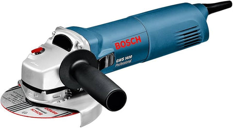 صاروخ تجليخ و قطعية  4.5 " 710 وات + 4 حجر  +  شربون  BOSCH - GWS700 - 06013A30K3