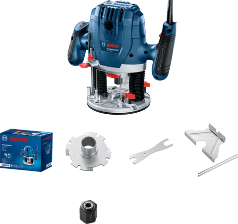 راوتر حليه 1300 وات 6 و 8 مم   GOF 130 - BOSCH  - 06016B70K2
