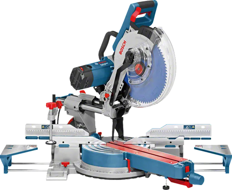 ديسك خشب 1800 وات 12" زاوية 45° يمين ويسار +ليزر GCM 12 SDE  - BOSCH