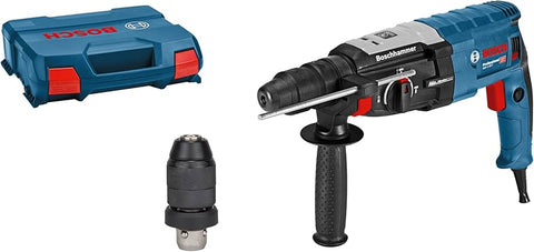 شاكوش تخريم  تكسير 28 مم الكترونى 880 وات 3حركة قوة الطرق 3.2 جول ظرف متعدد GBH 2-28 F - BOSCH