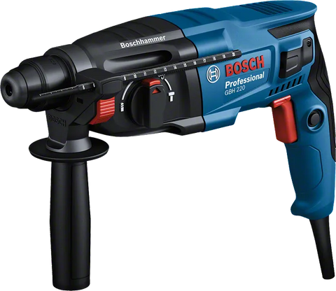 شاكوش 22 مم عدل تكسير وتخريم 720 وات شمال ويمين 3 حركه 06112A6020 -  GBH 220  - BOSCH