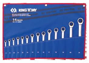 طقم مفتاح بلدي مشرشر  8 : 24مم    11ق   1211MR    king tony