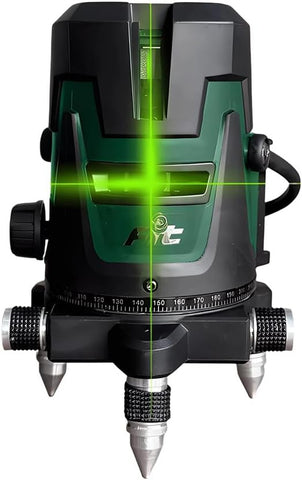 ميزان ليزر 5 خط أخضر شارب  2 بطارية / شاحن / شنطة GREEN 5 XX C12 14412105