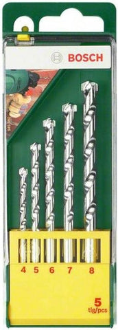طقم من بنط الطوب كعب سليندر 5 قطع 2607019439 - BOSCH