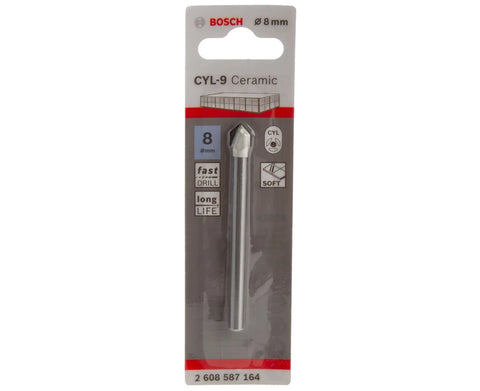بنطة كعب سليندر للسيراميك 8 مم * 80 مم  BOSCH - 2608587164
