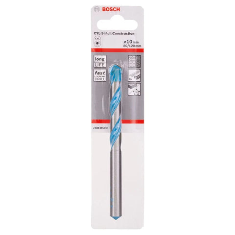 بنطة كعب سليندر متعددة الاستخدام 10 مم بوش 2608596057   Cyl-9 for Multi-Construction 10X120 mm
