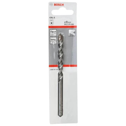 بنطة كعب سليندر للطوب والخرسانة 8 مم 2608597663   BOSCH