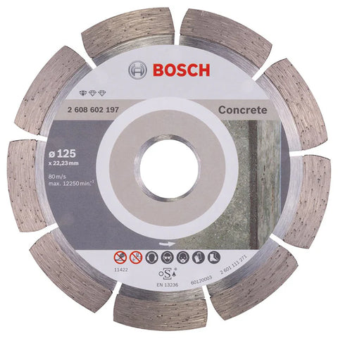 صينيه ديسك قطعية الماظ بوش للخرسانة 5 بوصة BOSCH 2608602197