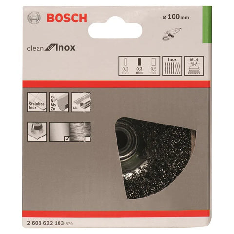 فرشه سلك حره 100 مم للانوكس 2608622103  -  BOSCH