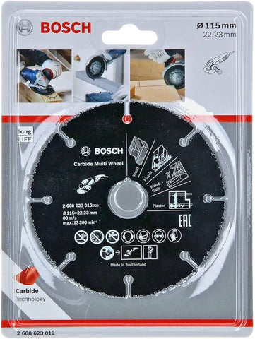 صنية  متعددة الاستخدام 4.5 " بوش 115  مم   -  2608623012  BR - 1ER - BOSCH