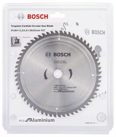 صنية منشار 7.25 بوصة للالومنيوم 60 سنة ايكولاين  BOSCH - 2608644411