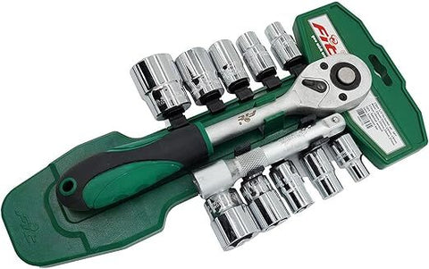 طقم لقم رباط 21" مشرشر 12 قطعة كروم فانديوم من 8مم 27-مم FIT 12-12 PT C10