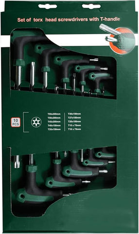 طقم مفتاح النكية نجمة يد بلاستيك حرف T   من  T10:T55  عشر قطع  FIT  - 49056350