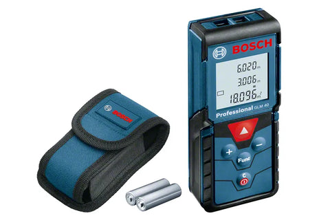 جهاز قياس مسافات و مساحة وحجم 40 متر  GLM 40 - BOSCH