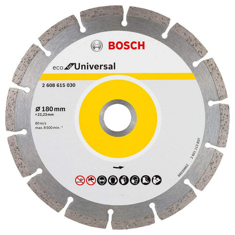 ديسك قطعية الماظ يونيفرسال 7.25 بوصة ايكو Diamond Disc - 2608615030  -  180mm - BOSCH