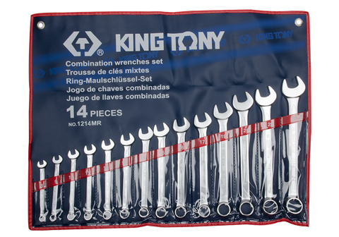 طقم مفتاح بلدى مشرشر سيستيم 12ق محول 8-24مم 12212MR king tony
