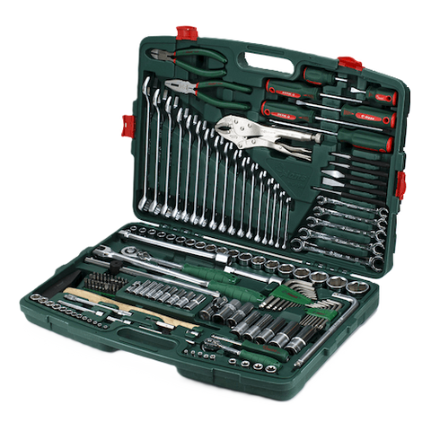 شنطة عدة بلاستيك 158 قطعة TK-158V