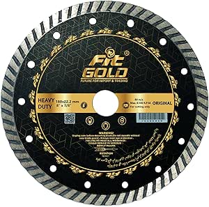 صنية قطع جرانيت 7 بوصة   تربو - 14180410 -   FIT GOLD